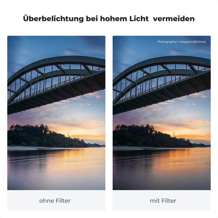 K&amp;F Concept Nano-X 77mm Soft GND8 Verlaufsfilter ND0,9(3 Stops,12,5%) Grauverlaufsfilter GND8 Filter