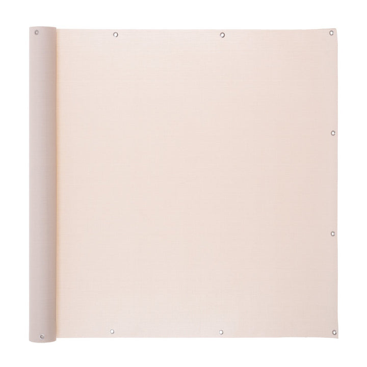 Ventanara® Balkonverkleidung Sichtschutz PVC Balkonumspannung Zaun Verkleidung Blende Windschutz Fol