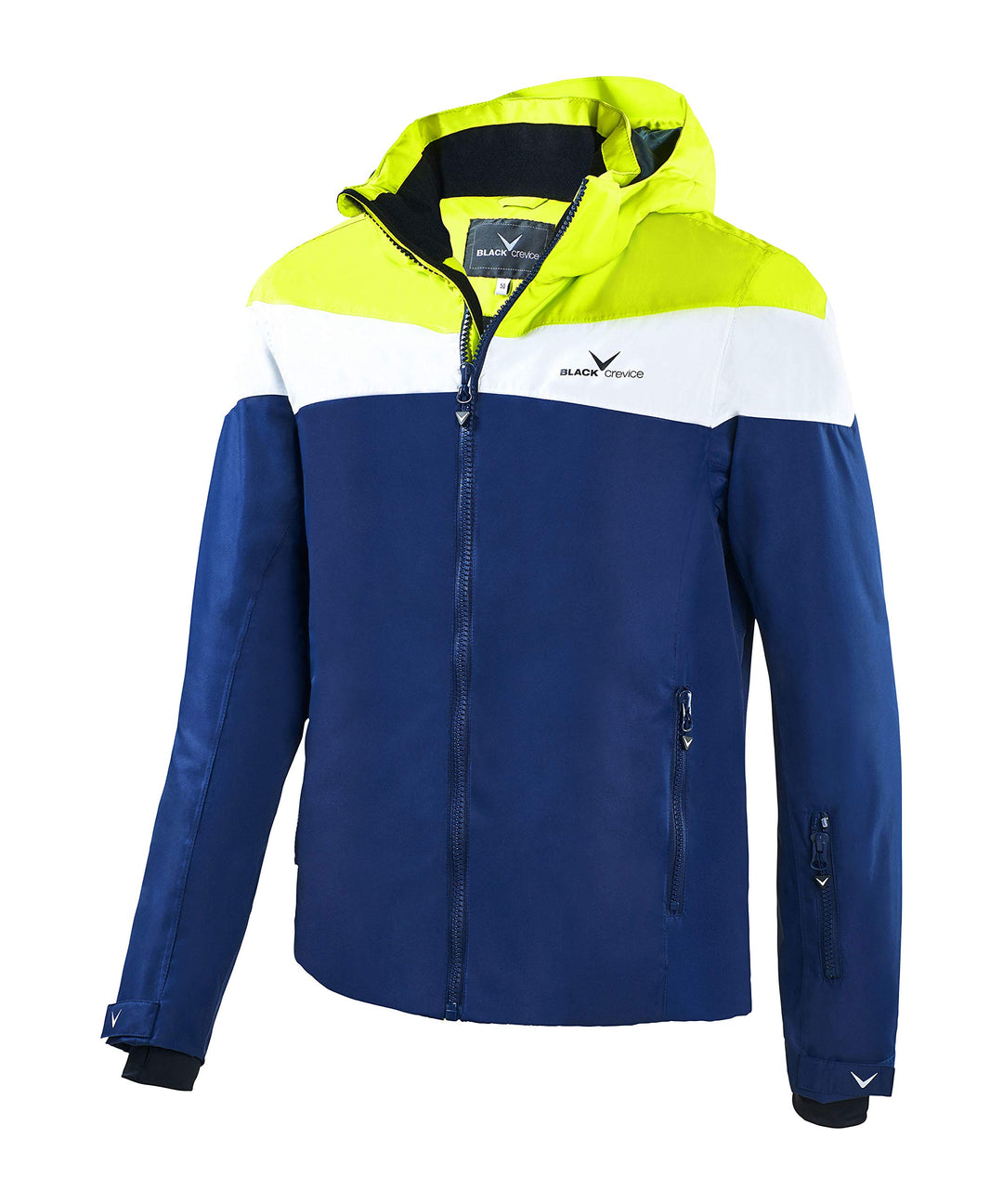 Black Crevice Herren Crevice Skijacke 58 green/white/navy, 58 green/white/navy