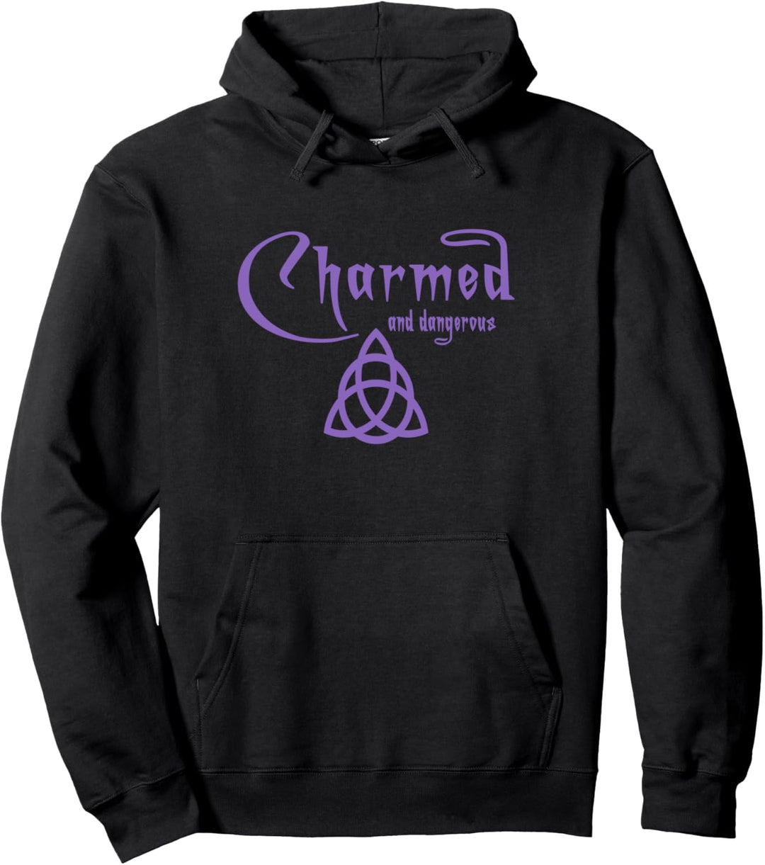 Charmed und gefährlicher keltischer Knoten Triquetra Wiccan Pullover Hoodie