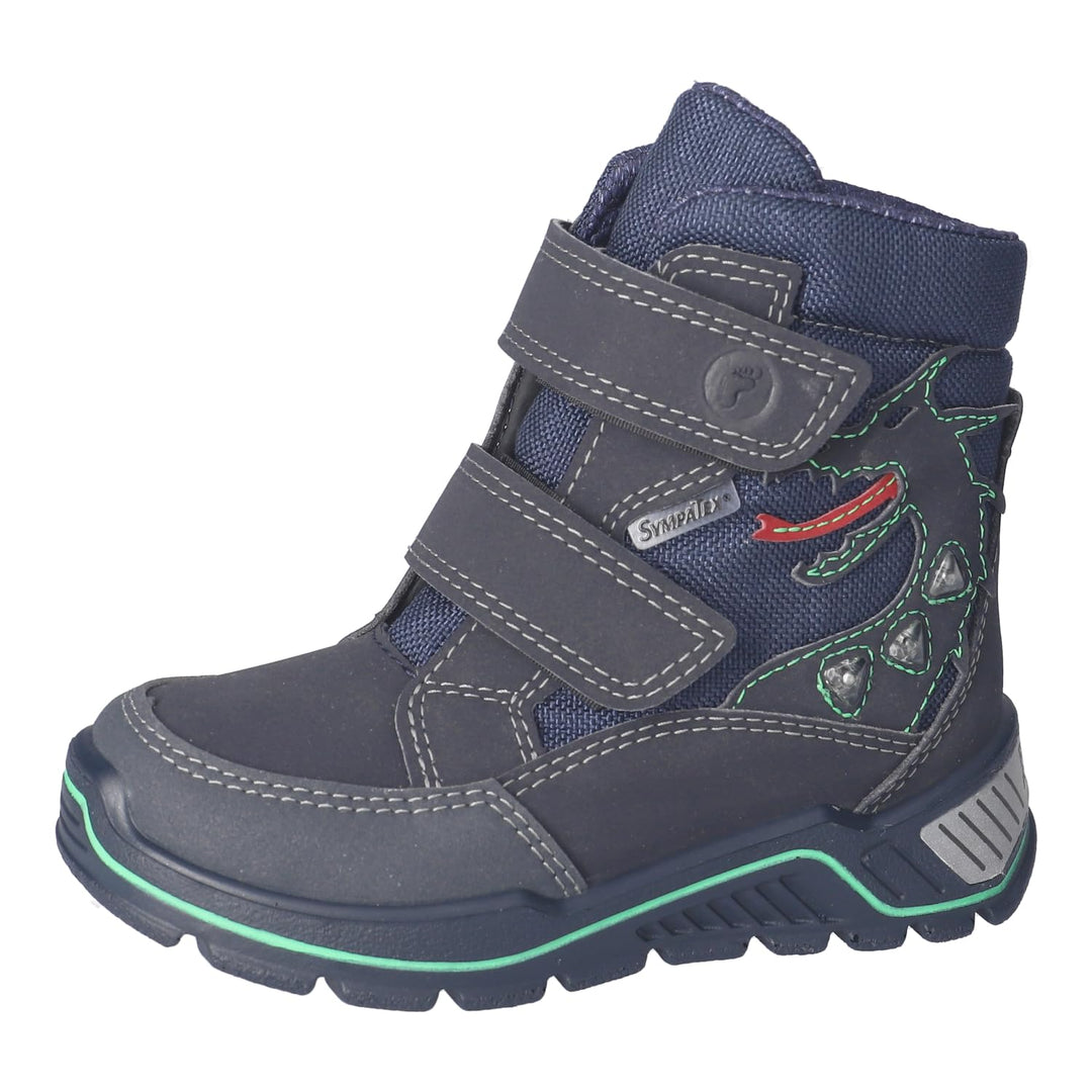 RICOSTA Jungen Winterstiefel GRISU, Kinder Boots, Weite: Weit, lose Einlage, Sympatex, Blinklicht 25