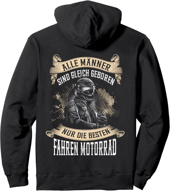 Biker Motorradfahrer Sprüche Nur Die Besten Fahren Motorrad Pullover Hoodie