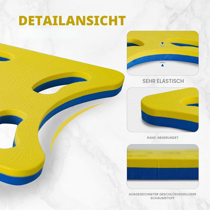 FunWater Schwimmbrett Kickboard für Kinder und Erwachsene Trainingsausrüstung PE Schaumstoff Schwimm