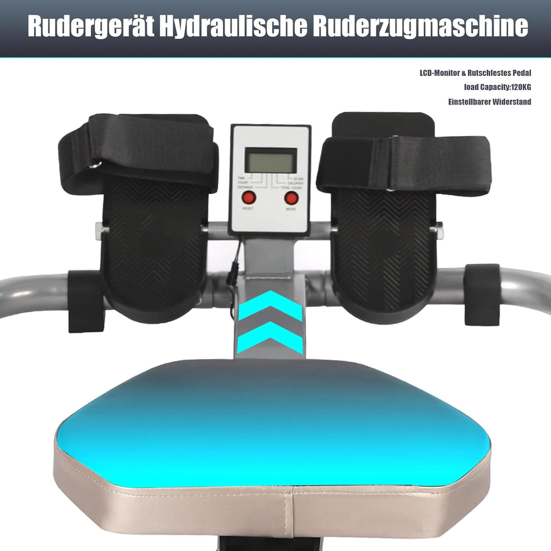 Hydraulisches Rudergerät Für Zuhause Voll Bewegliche Rudermaschine Rowing Machine Hydraulik-Widersta