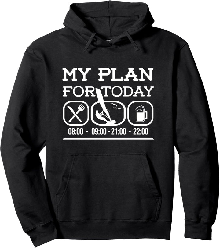 Windsurfing Segel Surf-Boards Windsurfen Plan Windsurfer Pullover Hoodie