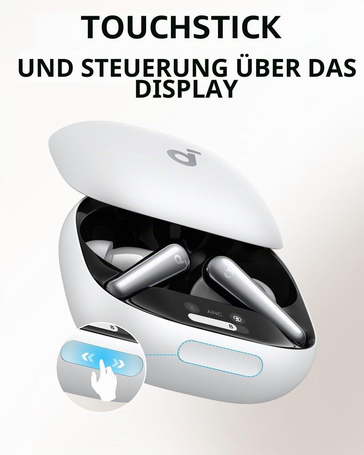 Soundcore by Anker Liberty 4 Pro, Bluetooth 5.4, IPX5 Wasserabweisend, Active Noise Cancelling (ANC)