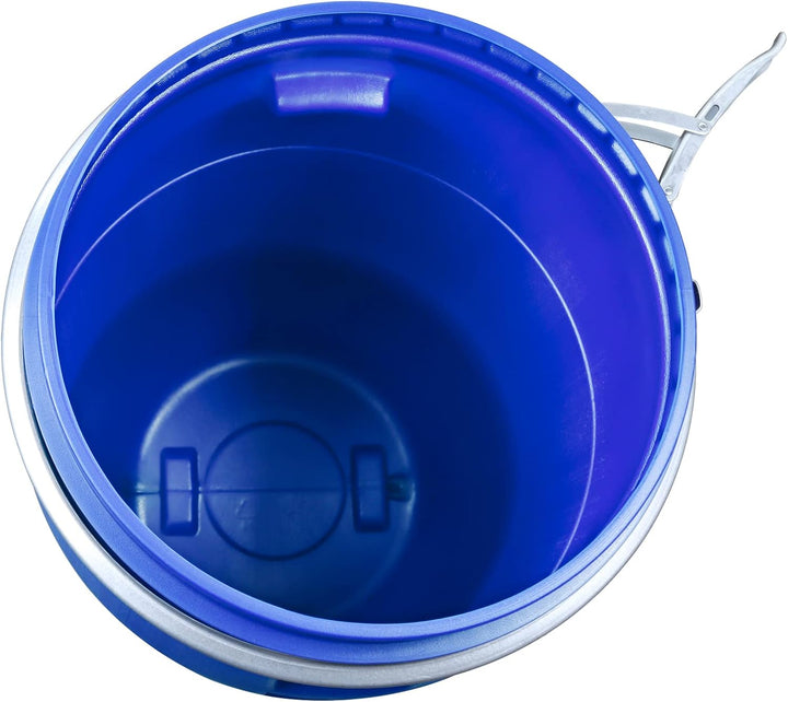 BAUPROFI Fass Spannring blau 85L
