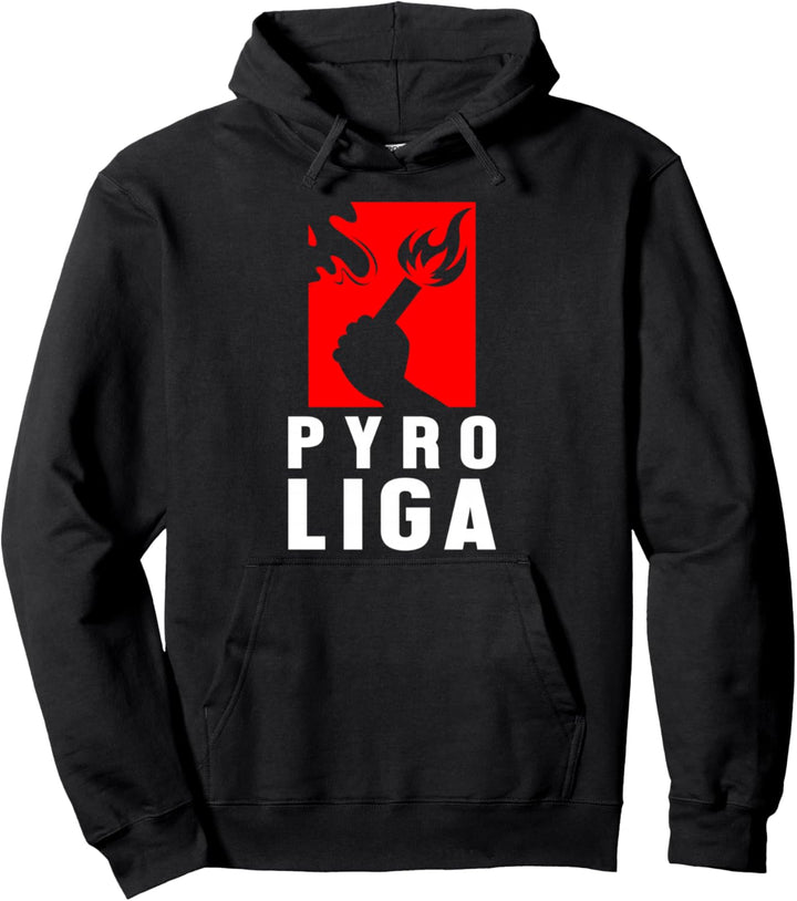 Pyro Liga Rakete Feuerwerk Knaller Pyromane Pyrotechniker Pullover Hoodie