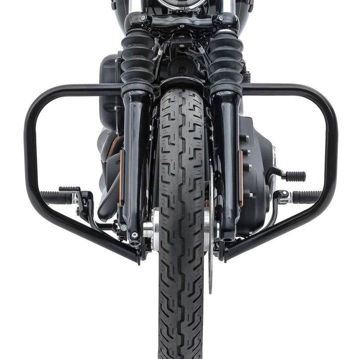 Sturzbügel für Harley Davidson Softail 18-23 Motor-Schutzbügel HB4 schwarz