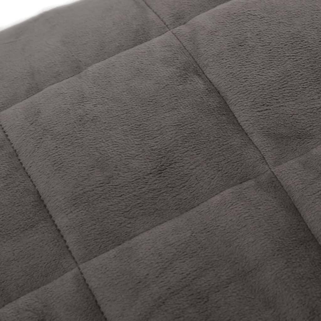 SKM Gewichtsdecke Grau 120x180 cm 5 kg Stoff, Weight: 5.38 kg, 350770