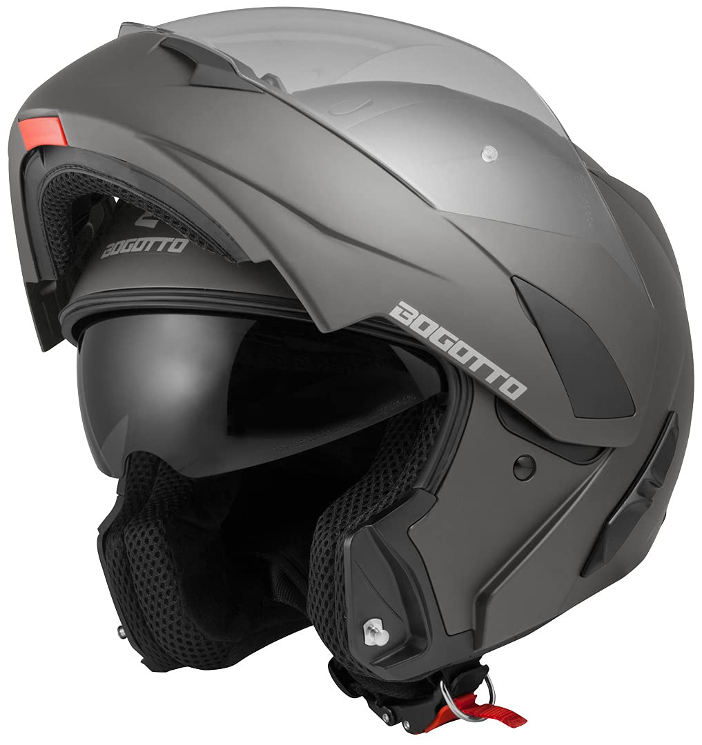 Bogotto V280 Klapphelm (Anthracite Matt,XS) XS Anthracite Matt, XS Anthracite Matt