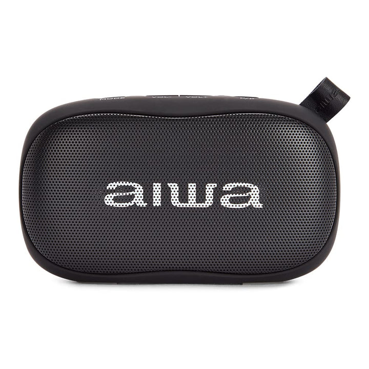 AIWA BS-110BK Tragbarer Lautsprecher, Schwarz, Bluetooth