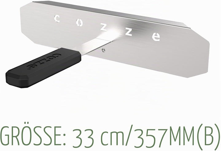 Cozze® Hitzeschild 13" Pizzaofen Edelstahl, Blackone