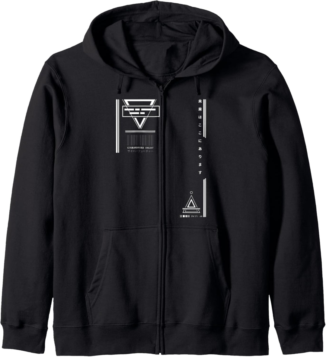 Techwear Goth Ninja Cyber Age Kapuzenjacke