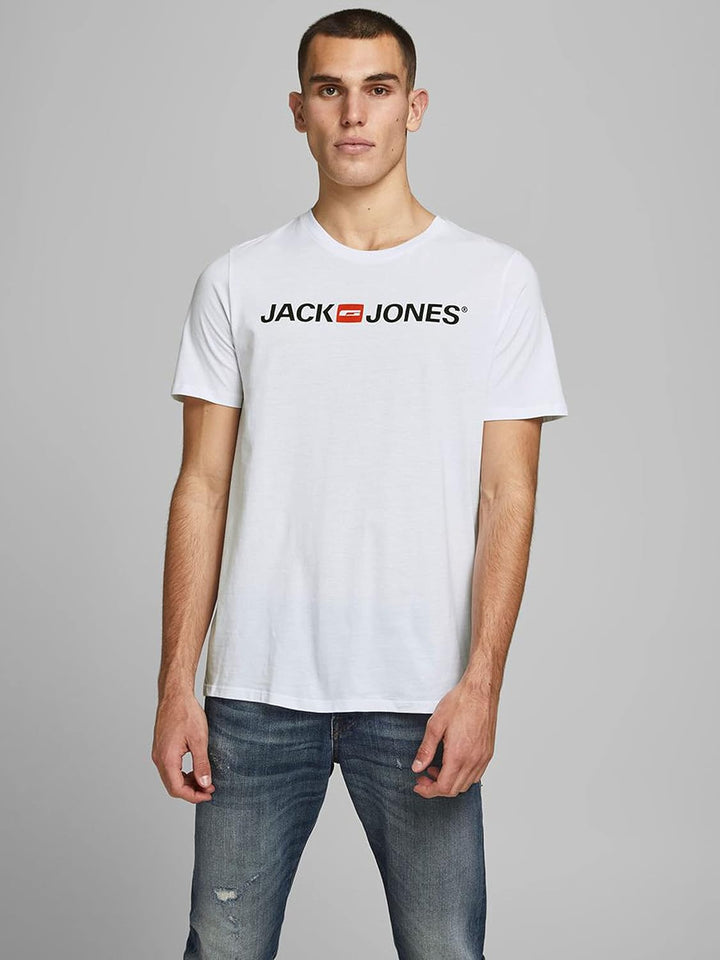 JACK &amp; JONES Herren T-Shirt (3er Pack) S - White / White / White, S - White / White / White