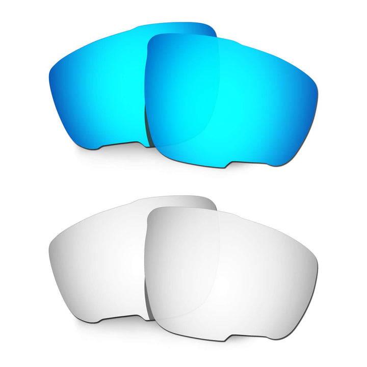 HKUCO Verstärken Ersatz-Brillengläser für Rudy Sintryx Blau/Titan Sonnenbrille