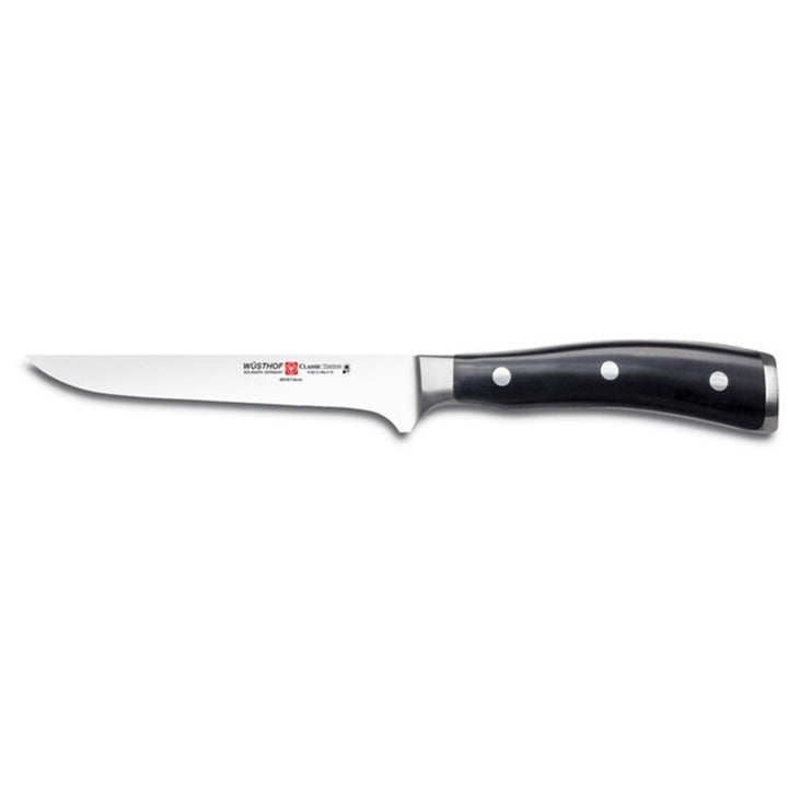 Wüsthof Ausbeinmesser 14 cm Klinge, Classic Ikon (4161), scharfes Kochmesser, geschmiedet, optimale