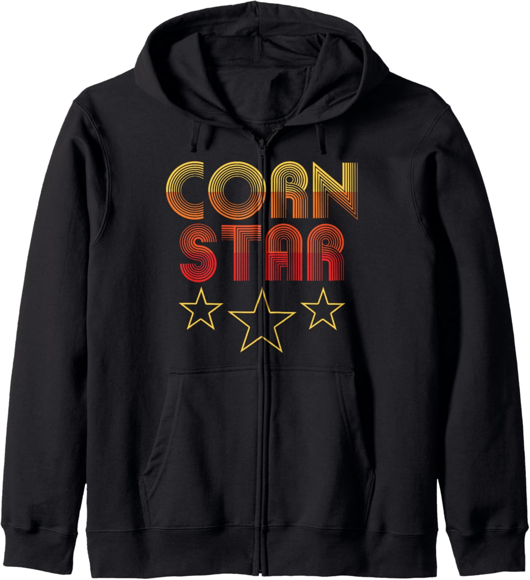 Corn Star - Retro Cornhole Team Funny Kapuzenjacke
