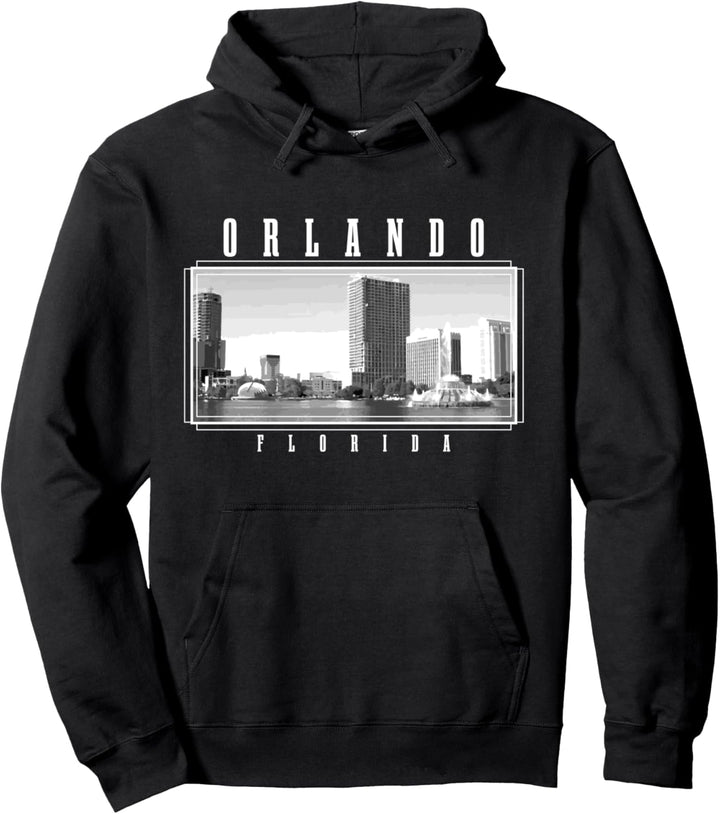 Orlando Florida Vintage Skyline USA Amerika Souvenir Pullover Hoodie