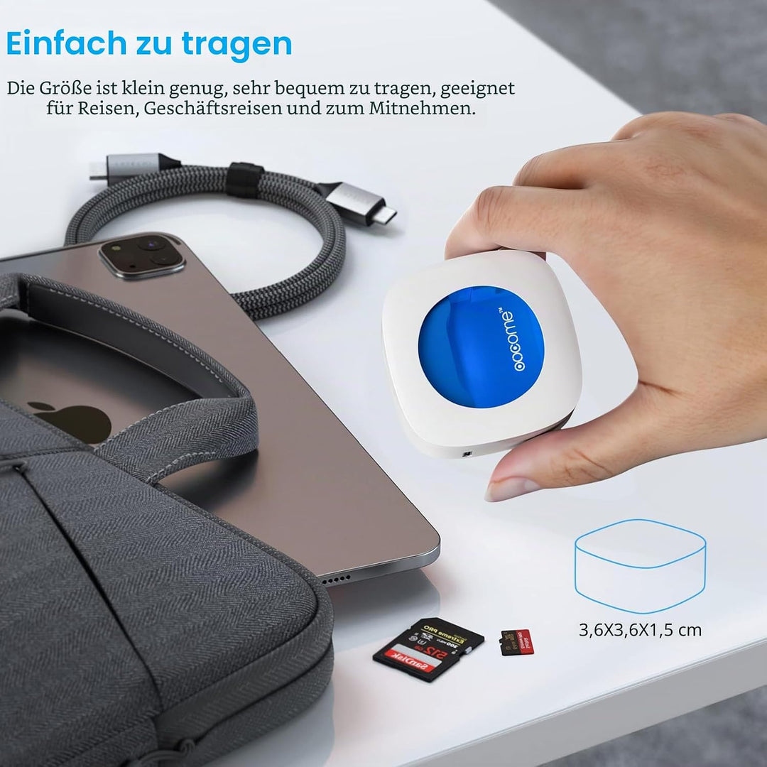 4PCS Tragbares UV-Zahnbürsten-Desinfektionsmitteletui, Zahnbürsten-Desinfektionsmittel-Halter, Organ