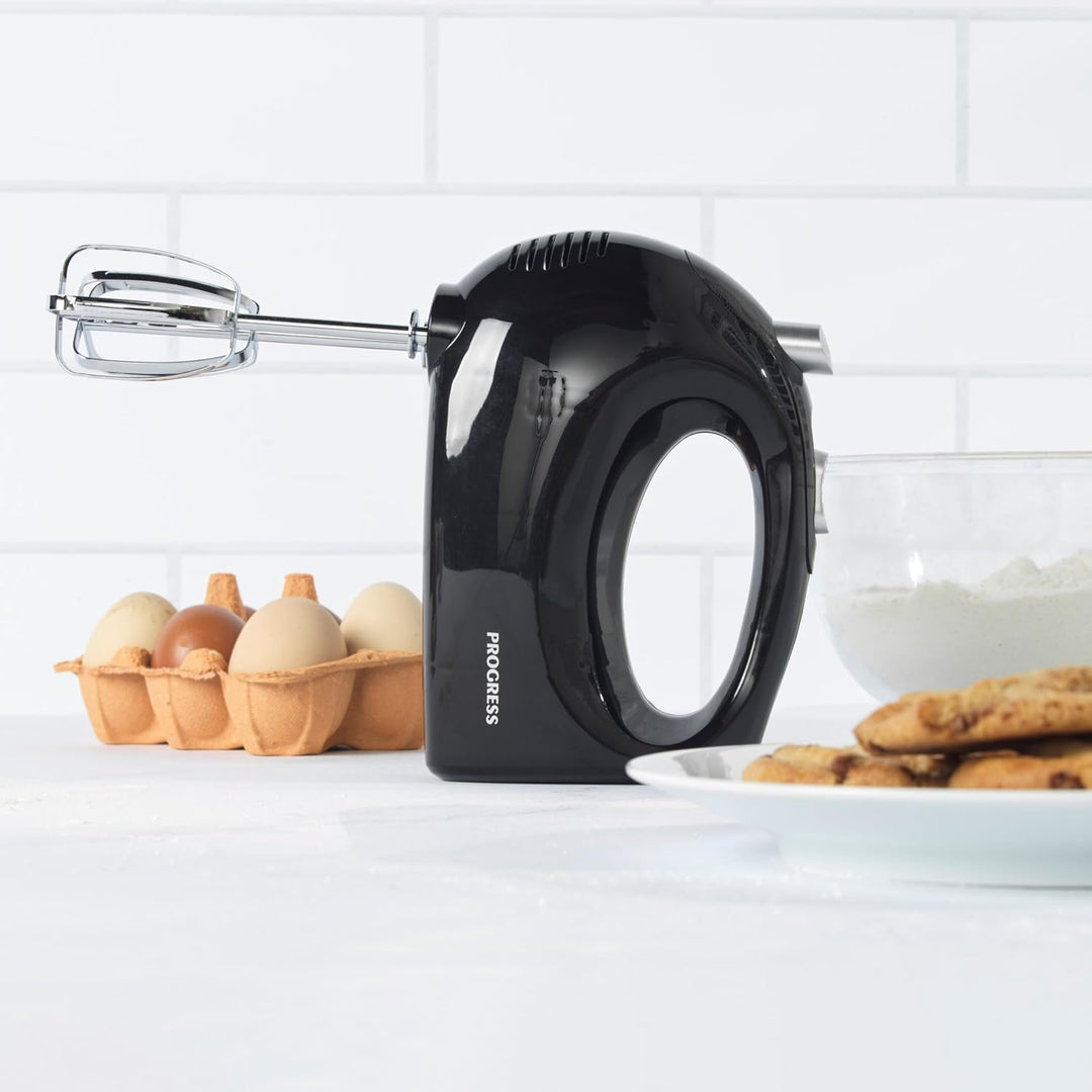 Progress EK5901PVDE Handmixer – elektrische Handquirle mit 5 Geschwindigkeitsstufen, Auswurffunktion