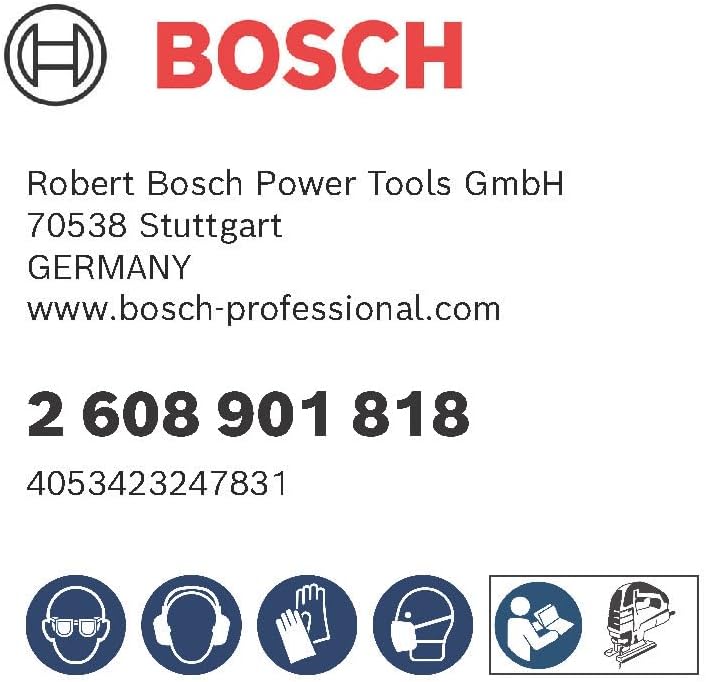 Bosch 10x EXPERT Multi Material T367XHM Stichsägeblatt (für Holz mit zähem Metall, Zäher Stahl, Läng