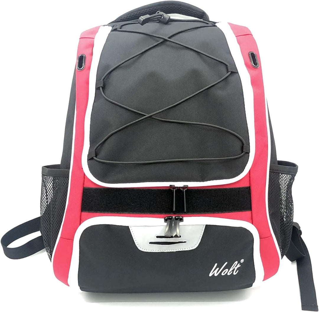 WOLT Baseball-Tasche für Jugendliche: Schläger-Rucksack für Baseball, T-Ball &amp; Softball-Ausrüstung &amp;