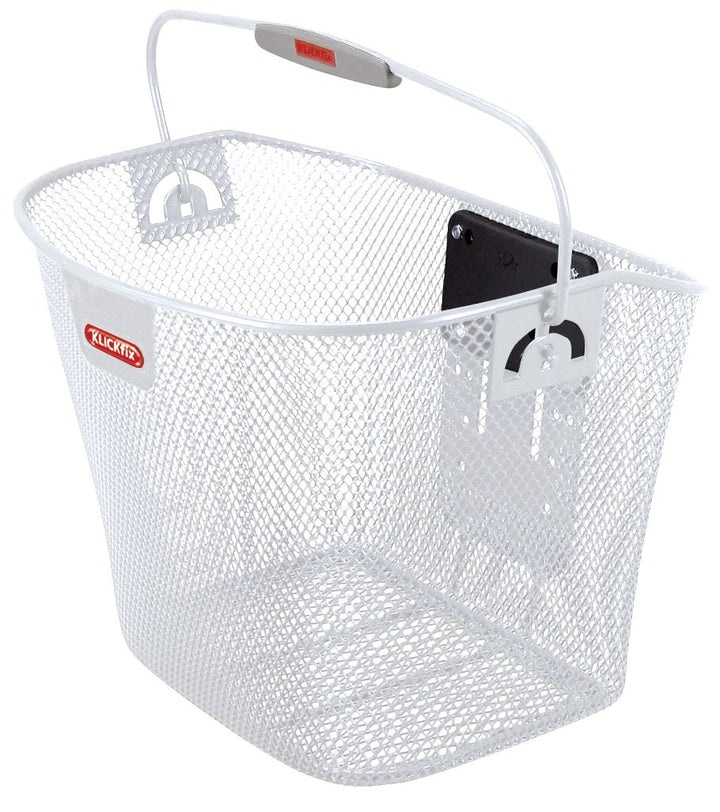 KLICKFix Lenkerkorb Korb Feinmaschig Weiss Single, Weiss Single