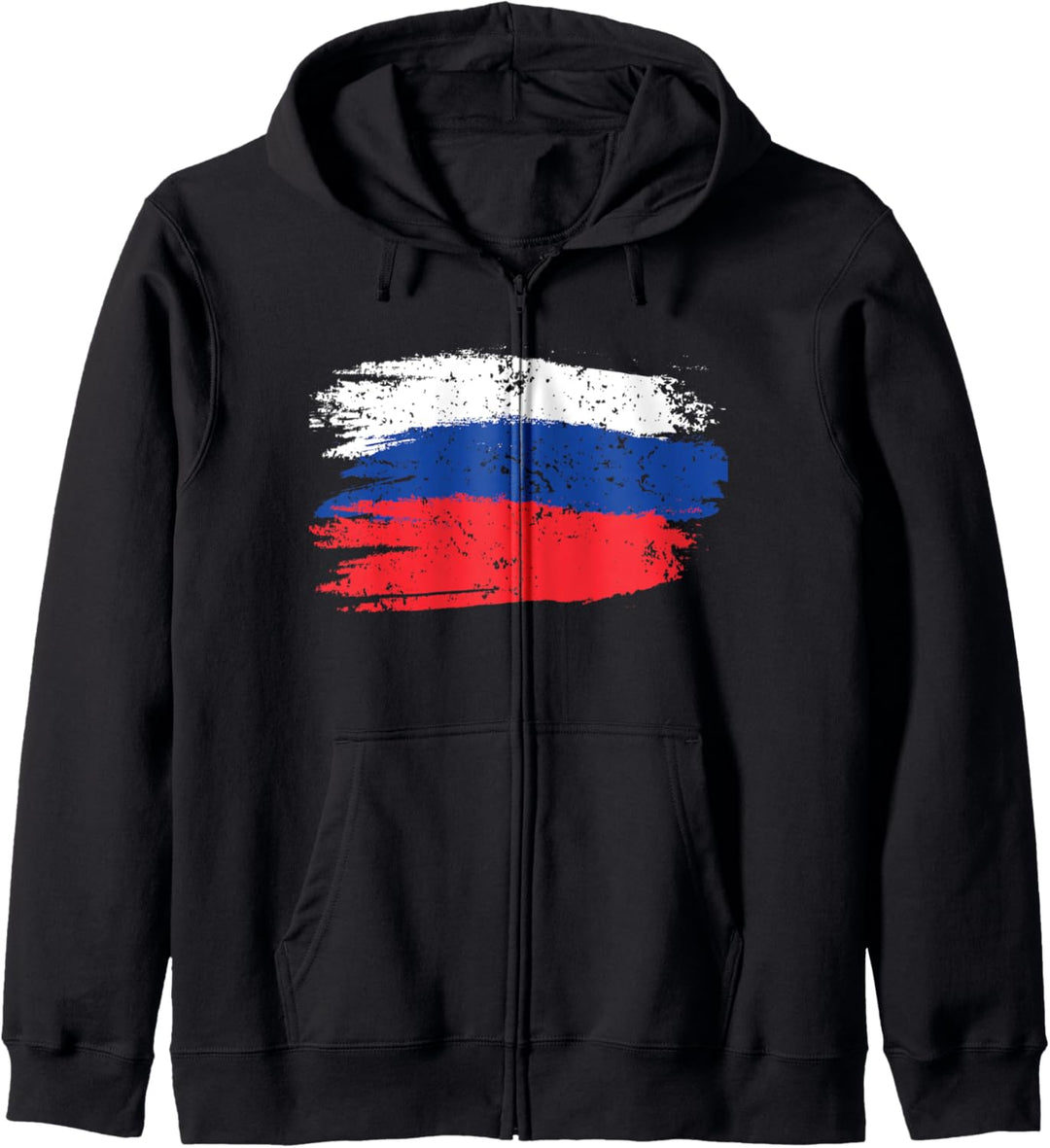 Russische Flagge für Russen und Rusak Kapuzenjacke