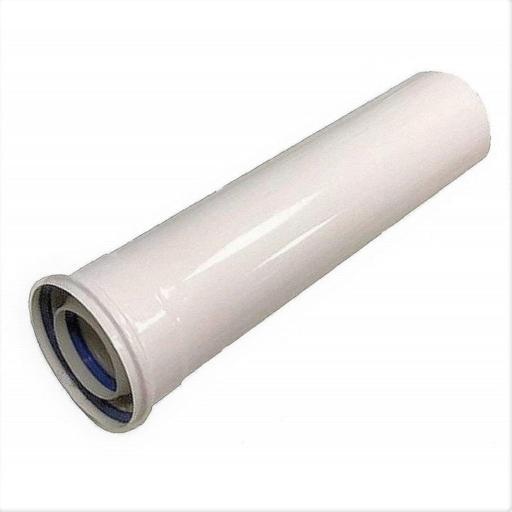 Uzman-Versand 1000mm Konzentrische Luft-/Abgasrohr Ø 80/125 mm, Innen Kunststoff PP/Aussenrohr aus v