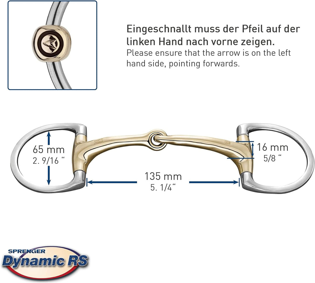 Sprenger DynamicRS einf.Geb.Olivenkopfge.16mm SENSOGAN silber 16 mm, silber 16 mm