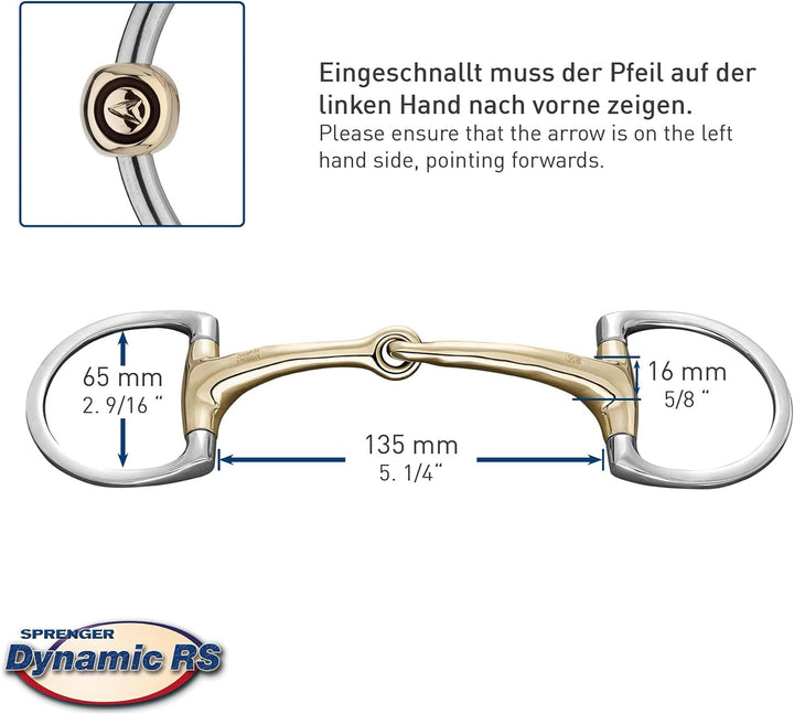 Sprenger DynamicRS einf.Geb.Olivenkopfge.16mm SENSOGAN silber 16 mm, silber 16 mm