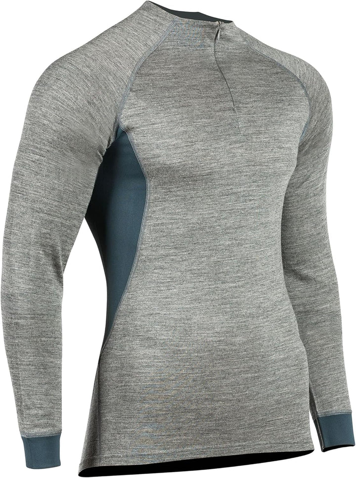 PSS Thermo Shirt X-Treme Merino Grau XL Grau, XL Grau