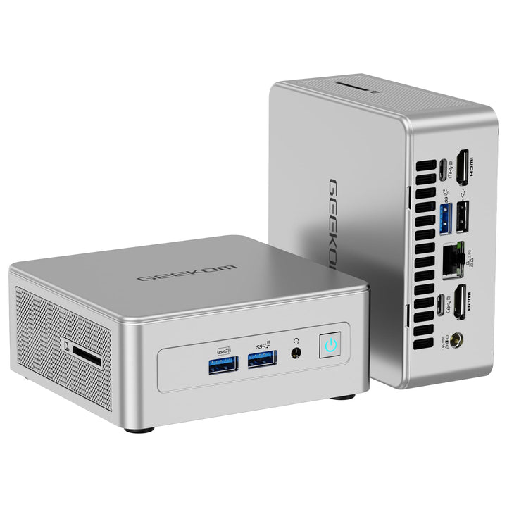 GEEKOM Mini PC Window 11 Pro, AE7 Ryzen 9 7940HS(bis zu 5,2 GHz) mit 8 Kerne 16 Threads, 32GB DDR5 1