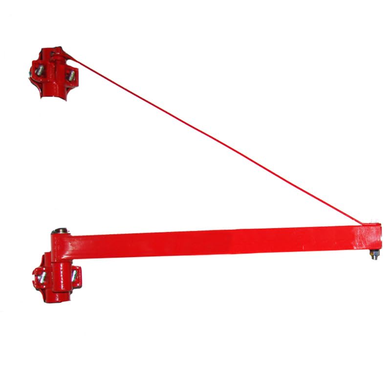 Schwenkarm KST600 für Seilwinden/Kranarm max 600kg Last 75cm Auslage für Seilzüge/Lastarm für Hebezü