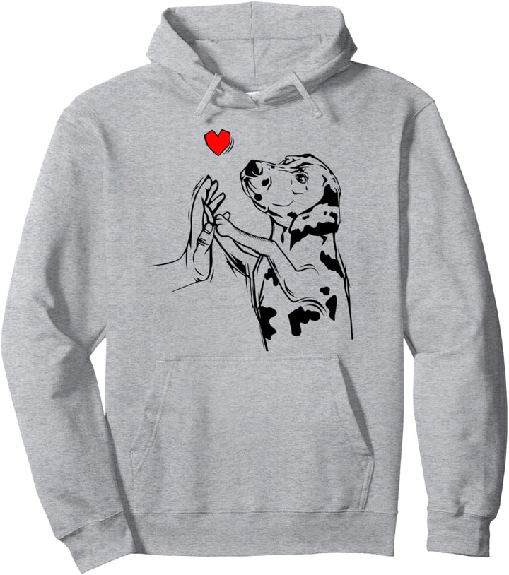 Dalmatiner Liebe Frauchen Hunde Geschenkidee Pullover Hoodie