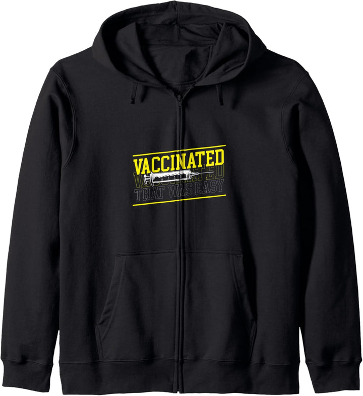 Vaccinated That Was Easy - Vaccine Gift Kapuzenjacke
