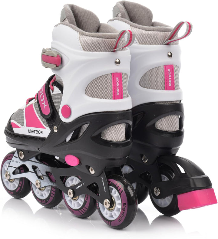 meteor® Inliner Rollen Inline Skates Mädchen und Jungen Inliner Kinder Inline Skates ABEC7 Rollen in