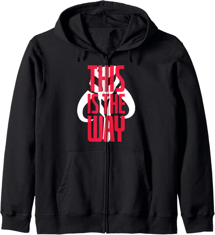 Star Wars Mandalorian Hidden Mythosaur This Is The Way Kapuzenjacke
