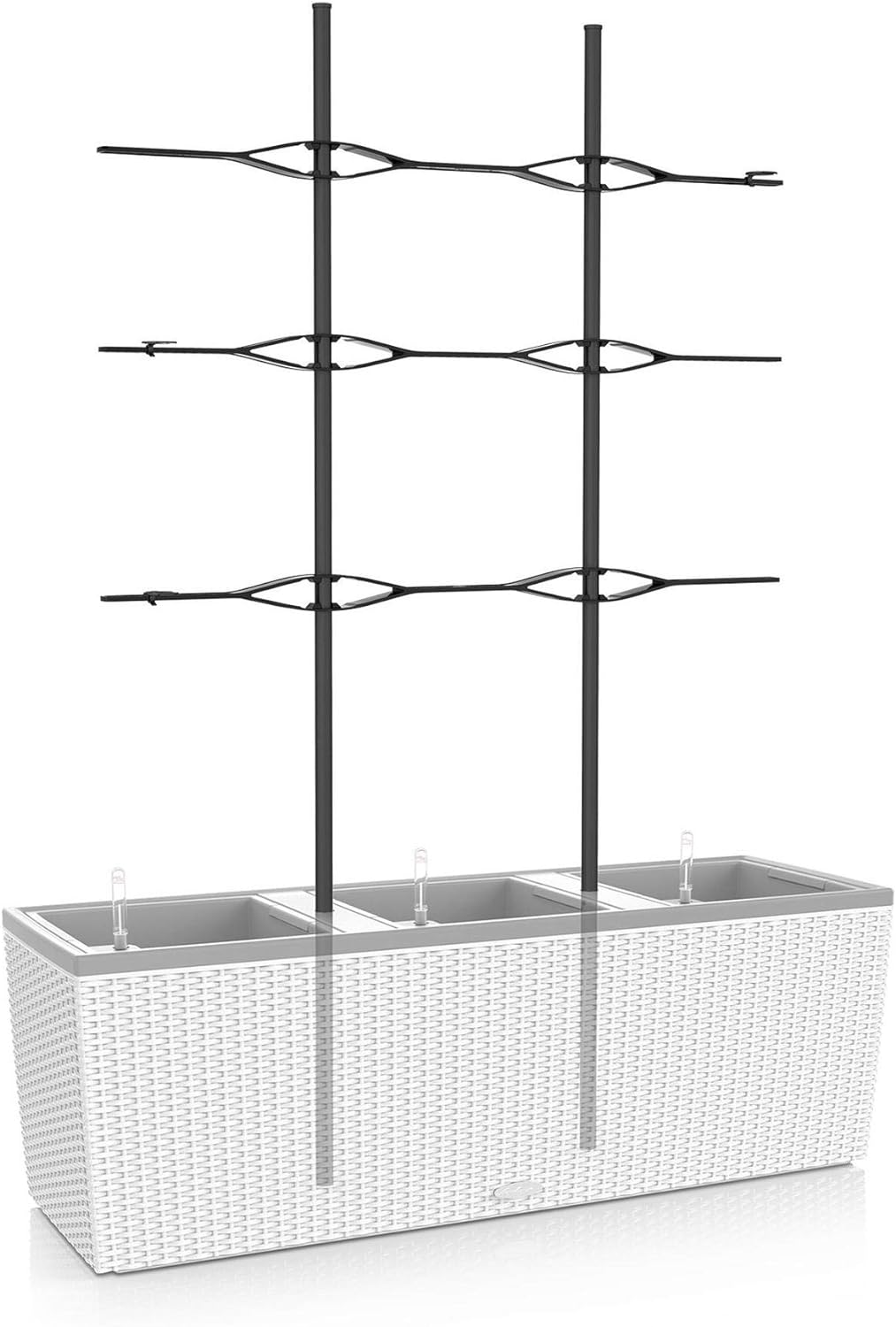 Lechuza Trio Cottage 30 Rankgitter, Neutral &amp; Cube Cottage 30" Pflanzgefäss mit ERD-Bewässerungs-Sys