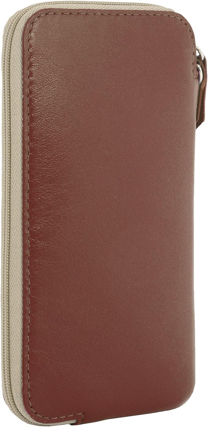 STILGUT Handytasche kompatibel mit iPhone 13 Mini, iPhone SE 2022 und andere Smartphones bis 5,4“, H