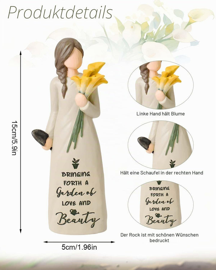 Gartengeschenke für Frauen, Gartengeschenke für Mutter, Schwestern, Freunde, Calla-Lilie, Geschenk f
