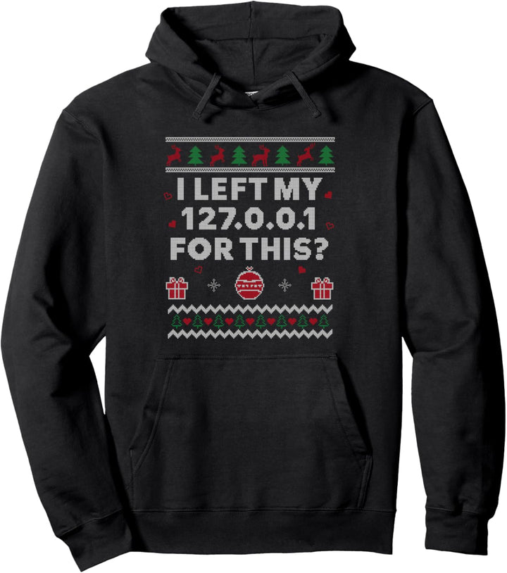 Tech Support Hässliche Weihnachten Lustig SysAdmin Xmas Pullover Hoodie
