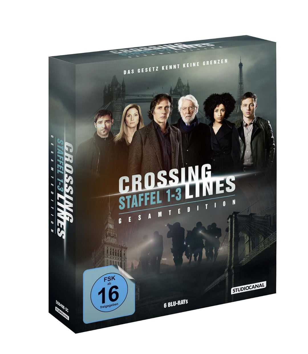 Crossing Lines - Staffel 1-3 - Gesamtedition [Blu-ray], Blu-ray