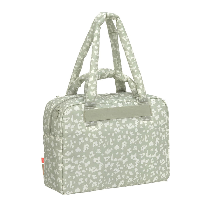 LÄSSIG Baby Wickeltasche mit Tragegriff und Wickelunterlage, Kinderwagenbefestigung, wasserabweisend