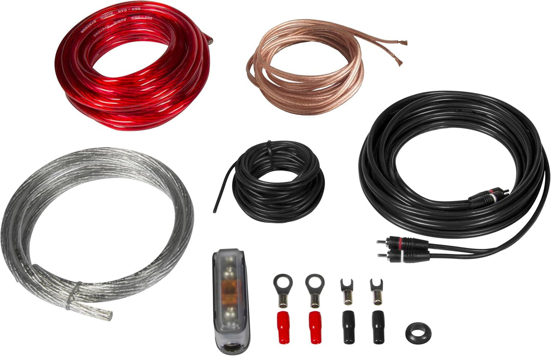 ESX HXP200 | 2-Kanal Basspaket mit 440W max | 30cm (12") Single-Bassreflex-System und 10qmm Verstärk