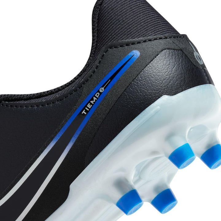 NIKE Legend 10 Academy Fussballschuh, Black/Chrome-Hyper Royal, 34 EU