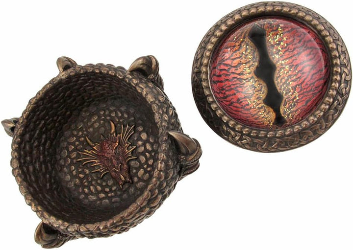 Schmuckkästchen, Drachenauge, Bronze-Finish