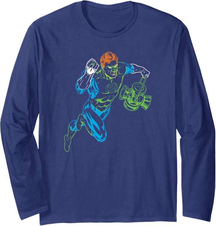 Green Lantern Neon Lantern Langarmshirt