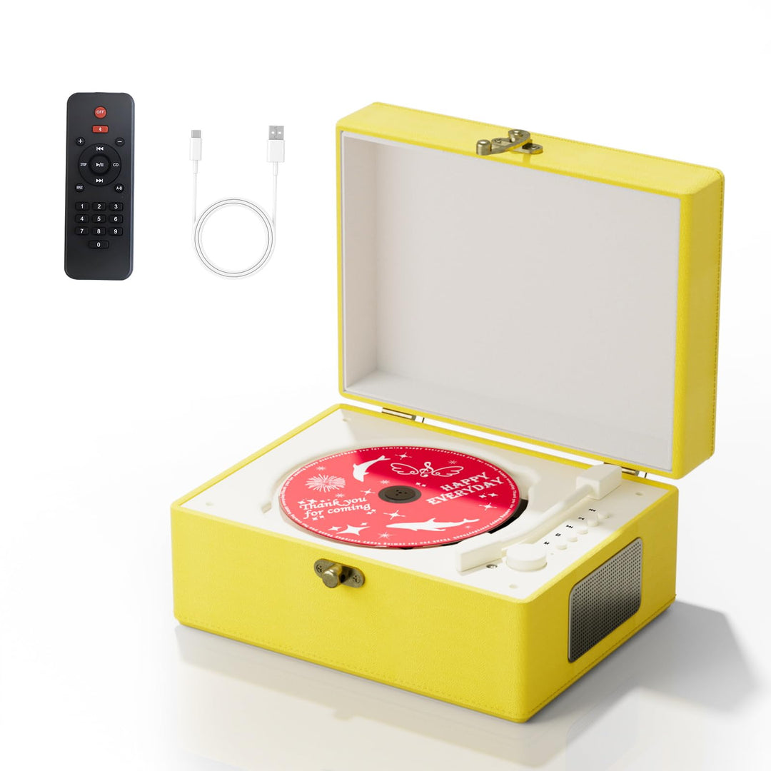 Yintiny Gelber CD-Player